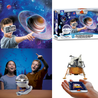 Virtual Explorer Space Expedition Collage